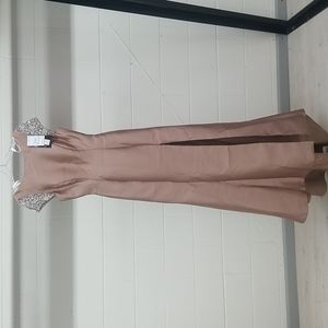Sherri Hill size 6 Mocha Gown